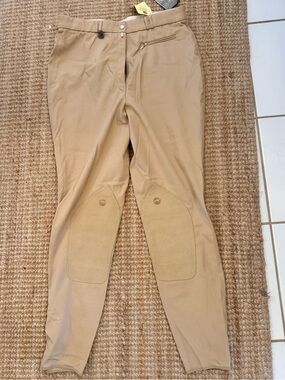 NWT Women's PIKEUR Riding Breeches in Tan - 34L